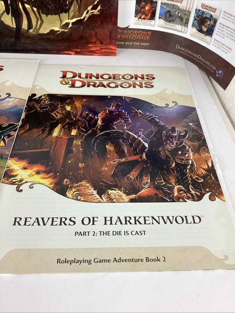 Dungeons & Dragons Essentials Dungeon Master's Kit 2010 Complete Unpunched