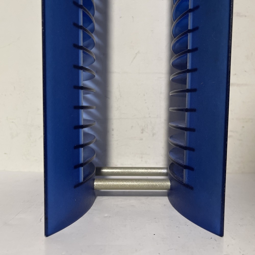 ATLANTIC 25 CD Blue Tower Rack Storage Holder Organizer #02 (Approximately 16")