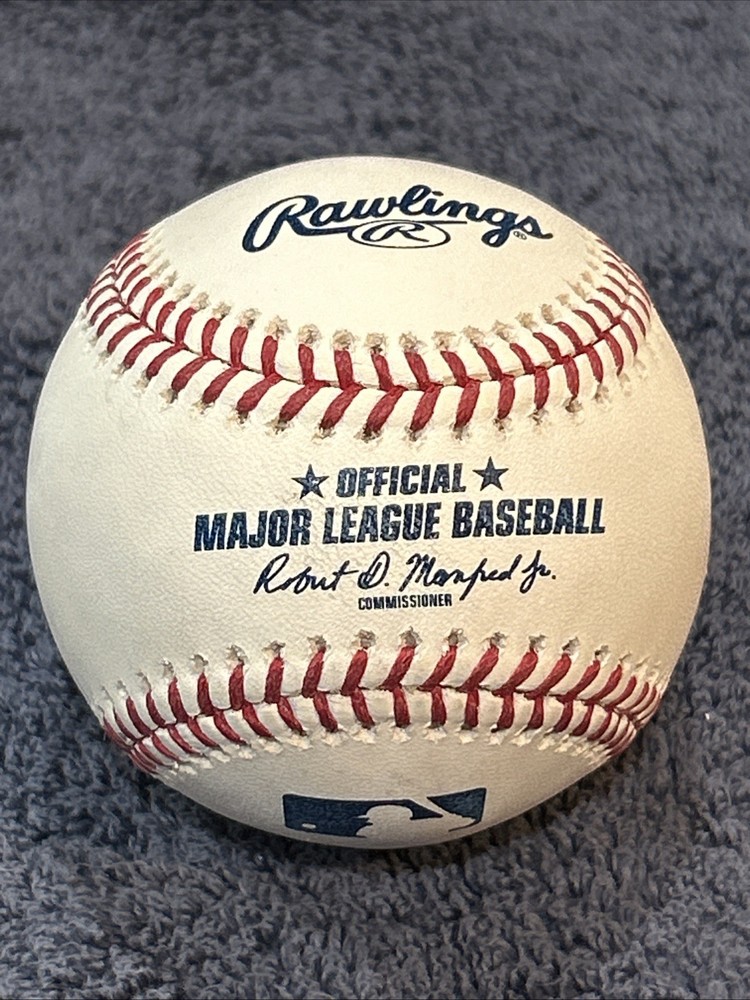 bo porter signed baseball autograph ball auto B