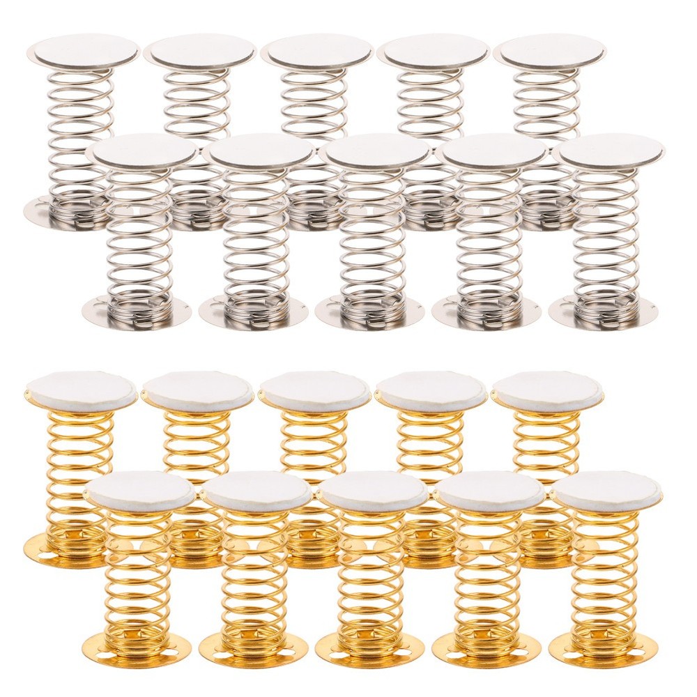 20 Pcs Action Figures Stand Children's Spring Toy Dashboard Base