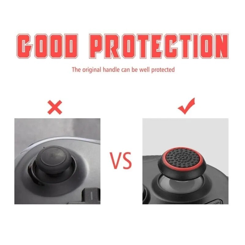2PCS Analog Thumb Stick Grips Caps for XBox Dualshock 5 4 PS4 PS3 Controller PS5