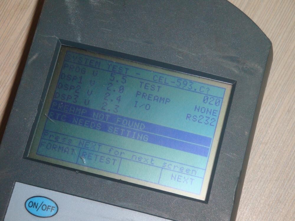 Casella CEL-593 Sound Level Analyzer + CEL-502 Serial Module W/O Sound Module