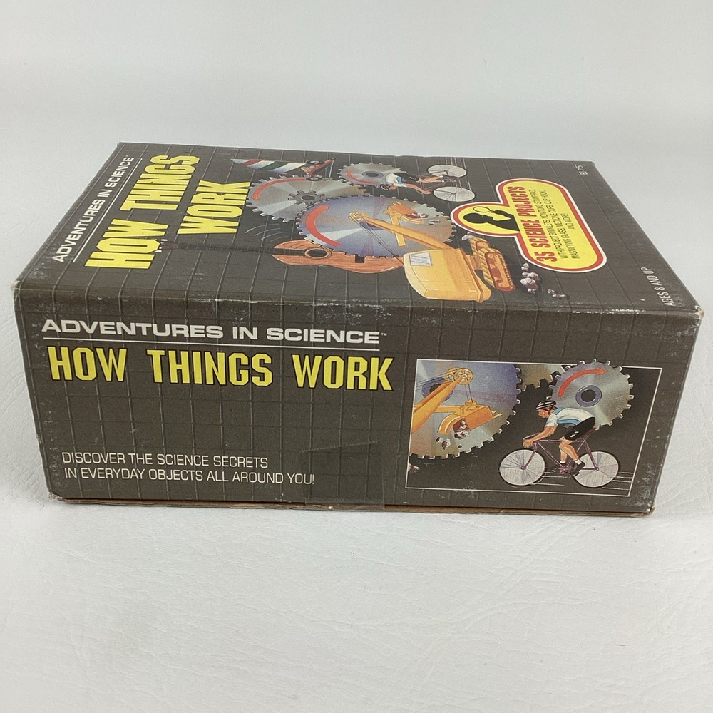 Adventures In Science How Things Work Science Projects Vintage Educational 1989