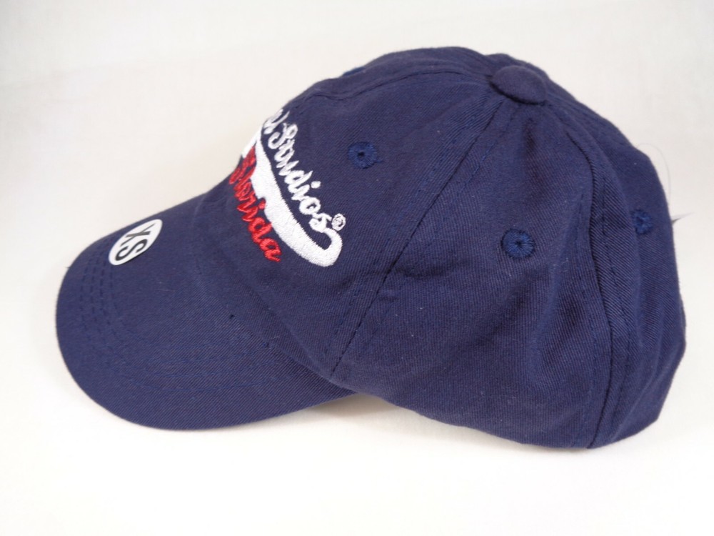 UNIVERSAL STUDIOS Florida BASEBALL CAP / Blue Red White / Adjustable Back / XS