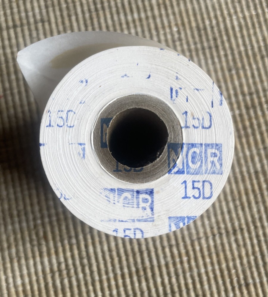 NCR 150’X 2 5/8"(67mm) 1-ply /Adding Machine Paper Rolls New/Old Stack