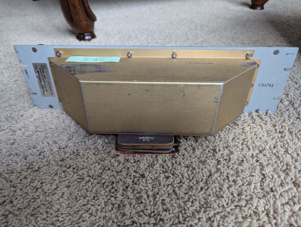 WESTERN ELECTRIC RACK MOUNT STEP ATTENUATOR-75 Ohm