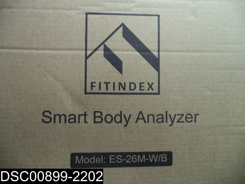 ES-26M-W/B FITINDEX Smart Body Analyzer Bluetooth Wireless Digital Scale