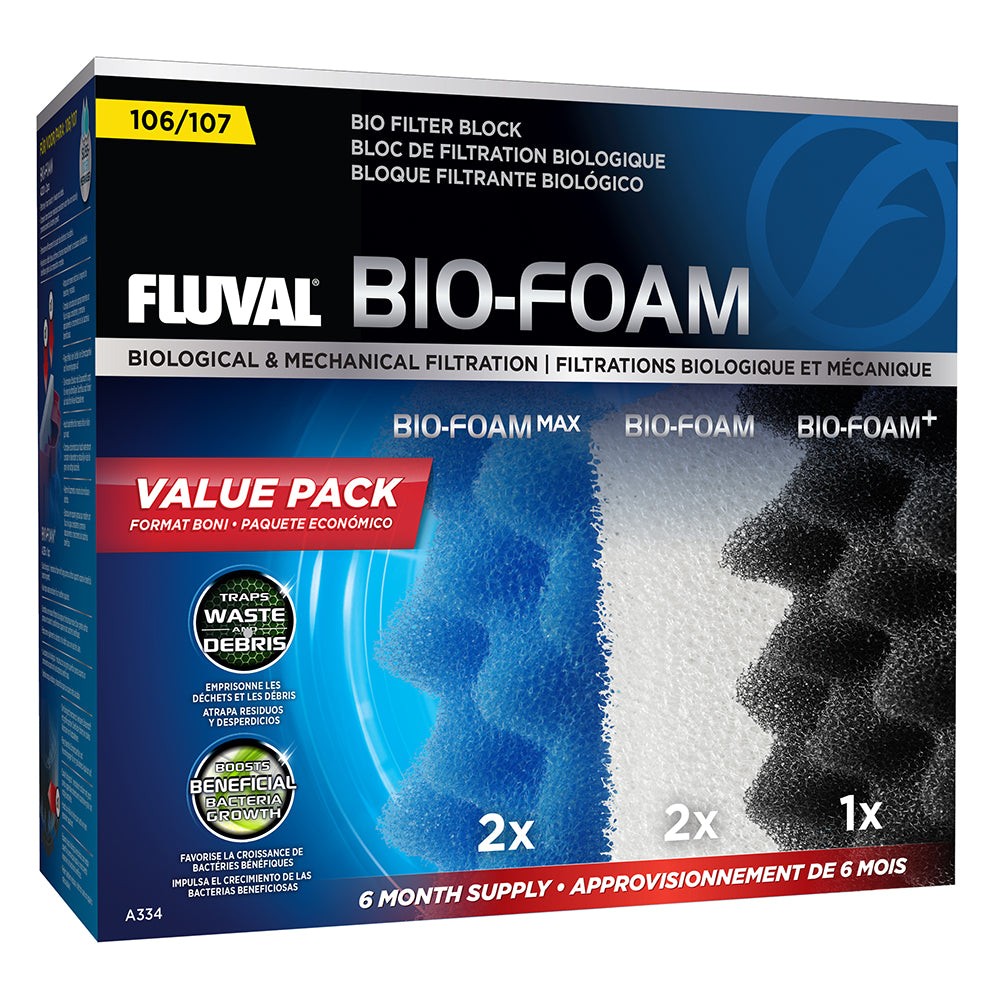 Fluval 106, 107 Bio Foam Value Pack