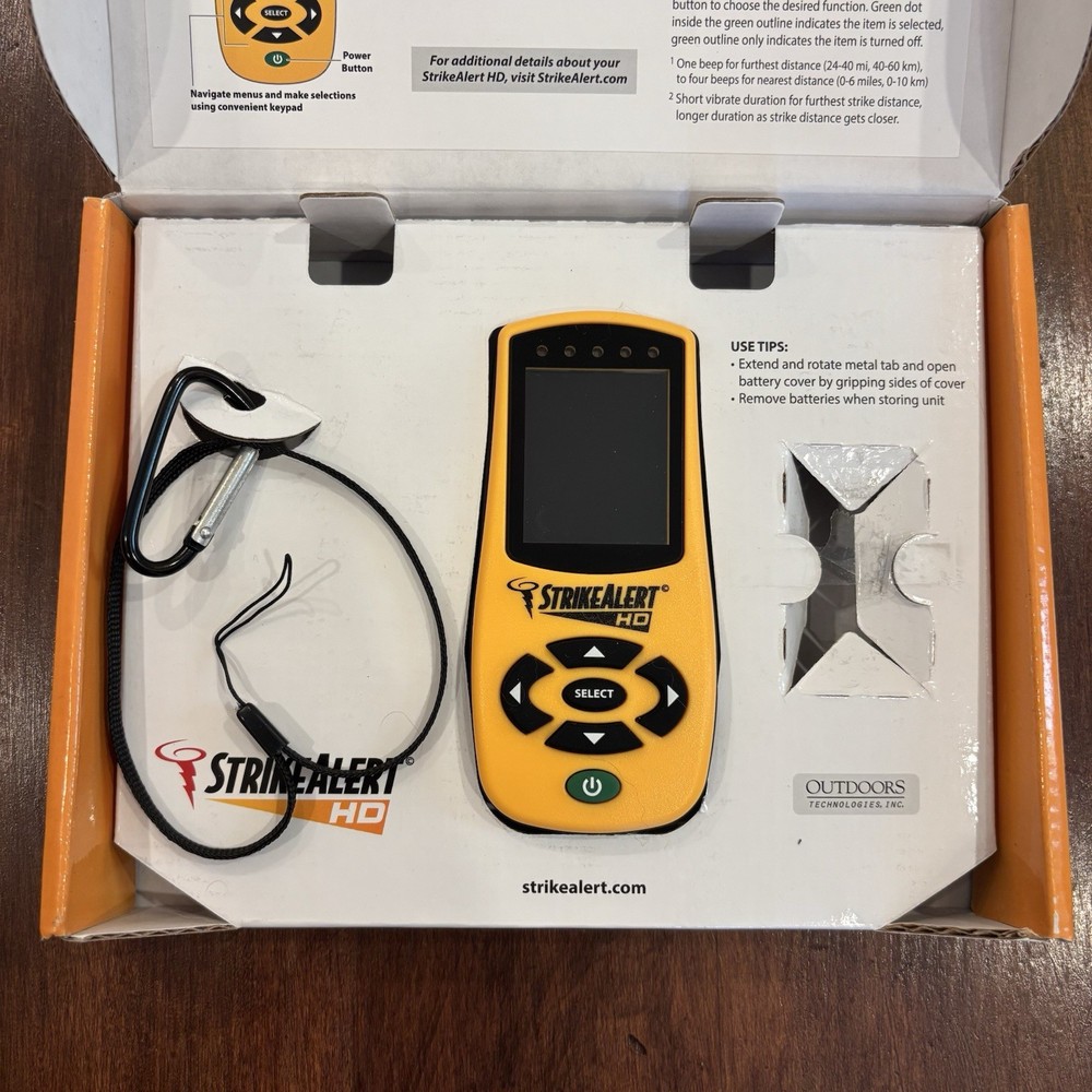 StrikeAlert HD LD-3000 Personal Lightning Detector