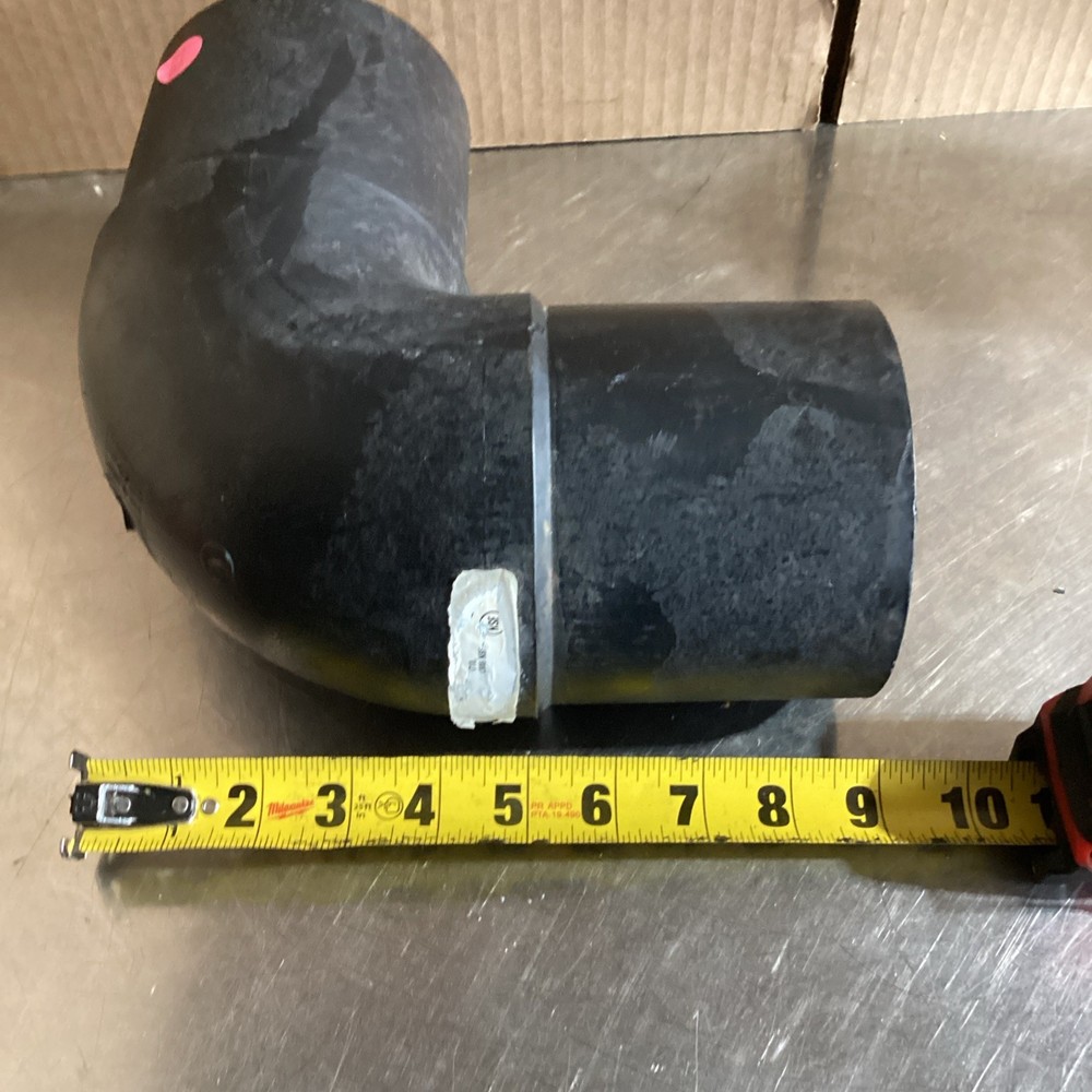 90 Degree Elbow Black 4 IPS, 3.5” Inner 4.5” Outer