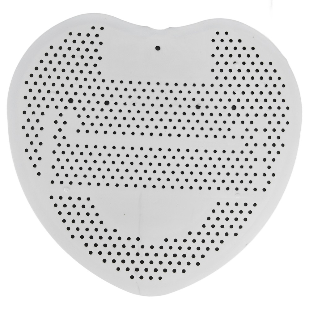 (White)Urinal Screen Anti Blocking Splashproof Urinal Deodorizer US