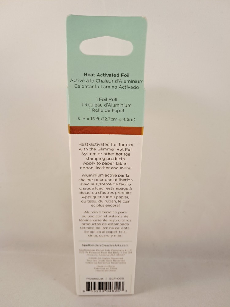 Spellbinders Hot Foil Roll Glimmer, Moondust