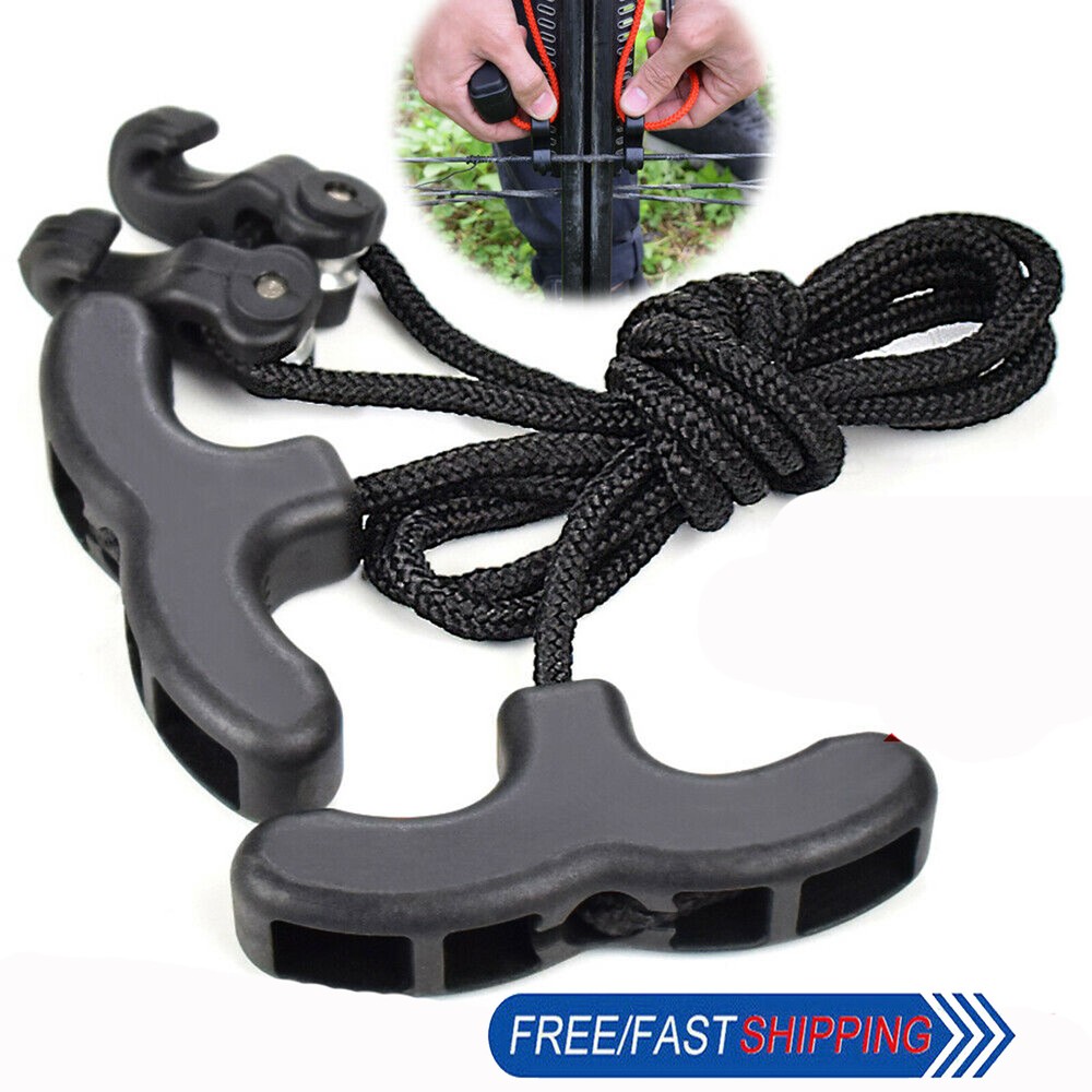 Archery Crossbow Rope Cocking Device Easy Pull Assist Tools Target Hunting US