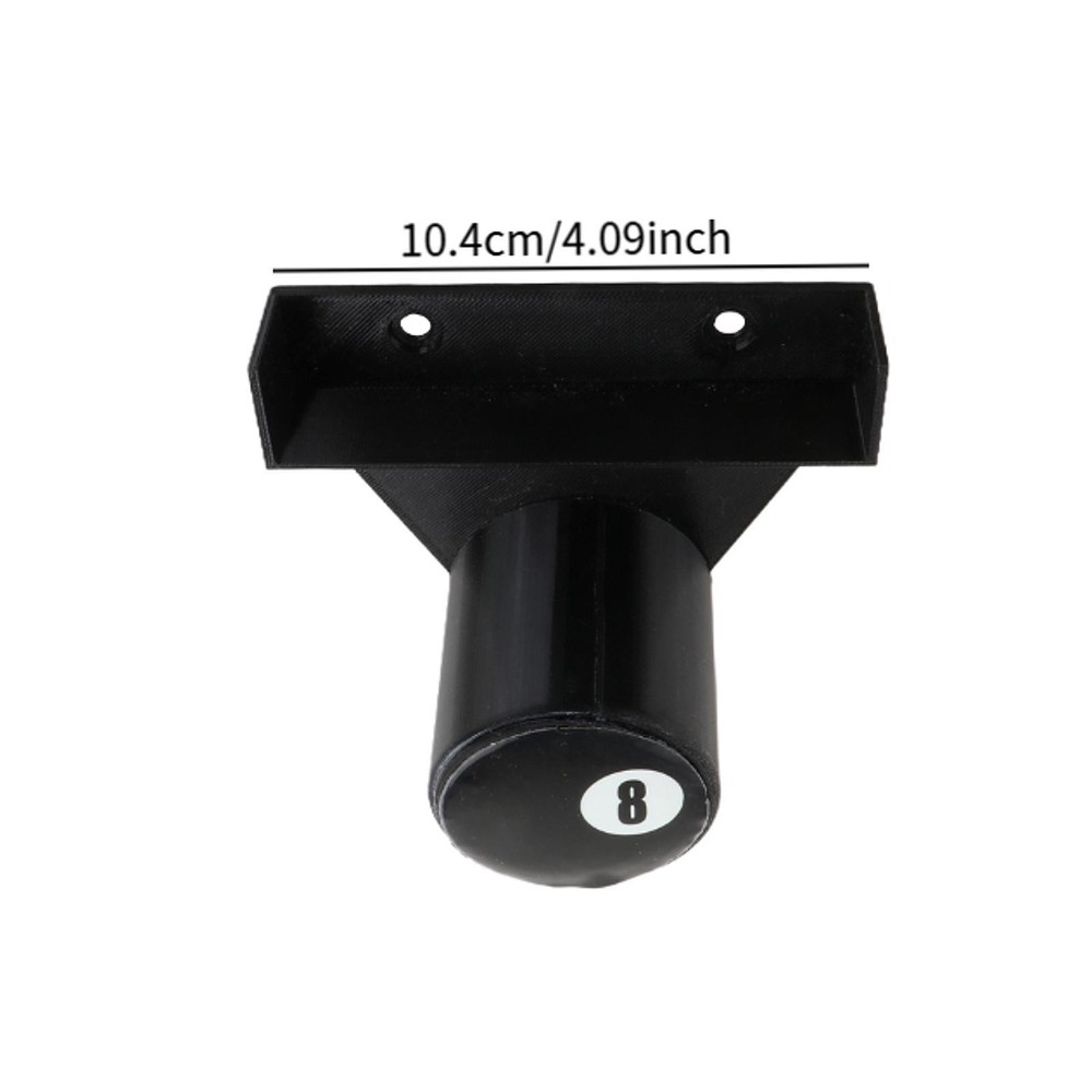 Pool Chalk Holder Wall Mounted Storage Rack