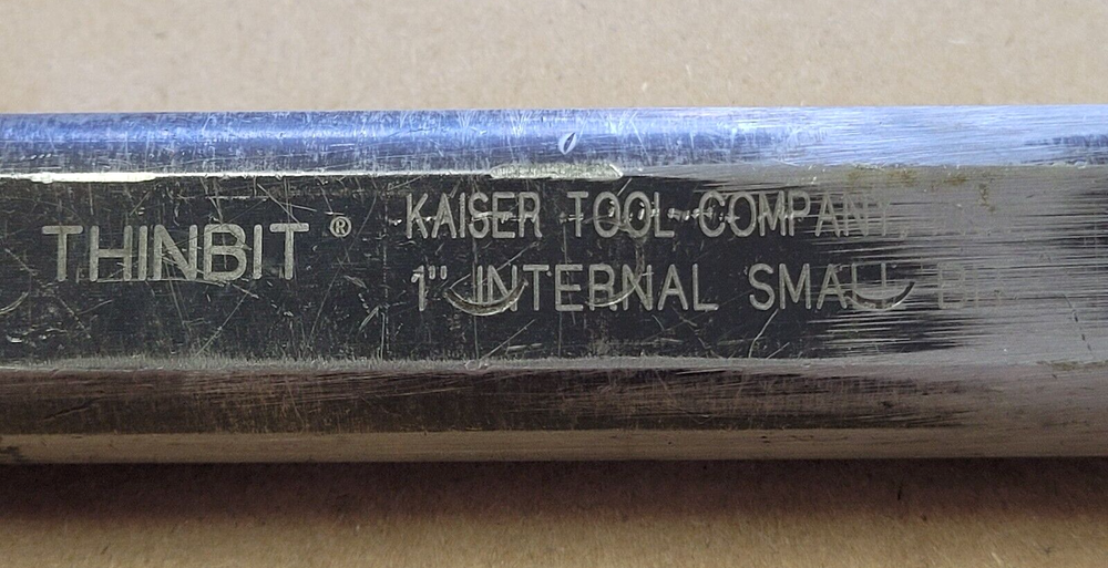KAISER TOOL THINBIT 1" INTERNAL SMALL BIT INDEXABLE BORING BAR, 6" OAL