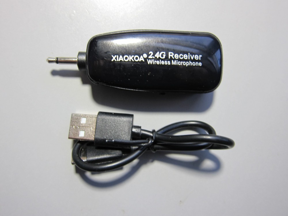 XIAOKOA 2.4G Wireless Microphone Receiver Only