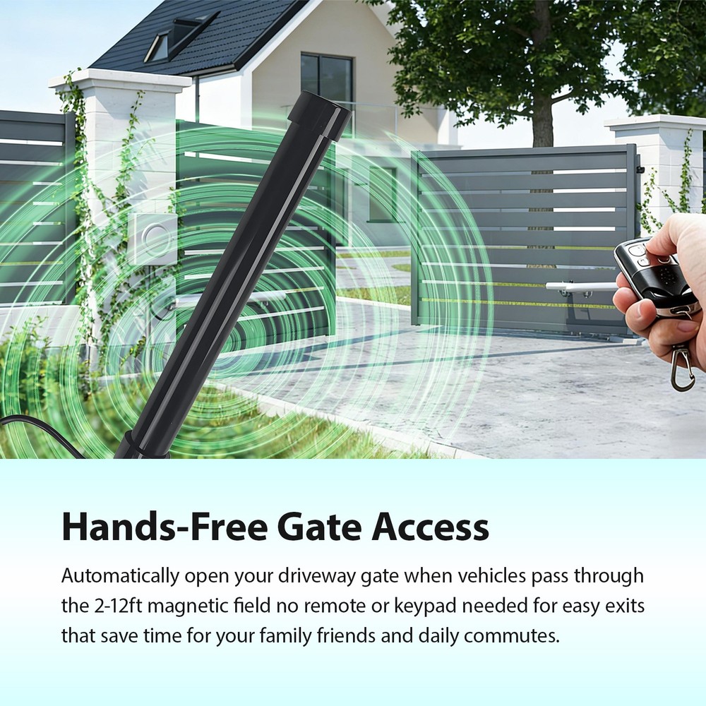 Vehicle Exit Sensor Kit For Ghost Controls Driveway Door Opening Systems