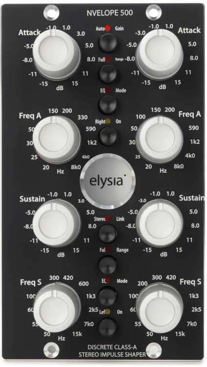 elysia nvelope 500 Series Stereo EQ & Dynamics Module