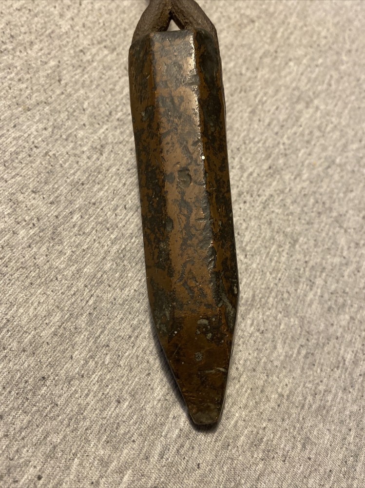 Antique #5 Solid Copper Soldering Iron