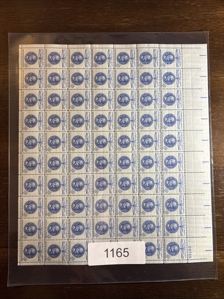 1165 US Mint Sheet, 4 Cent Gustaf Mannerheim,￼ Finland, Mint ￼NH