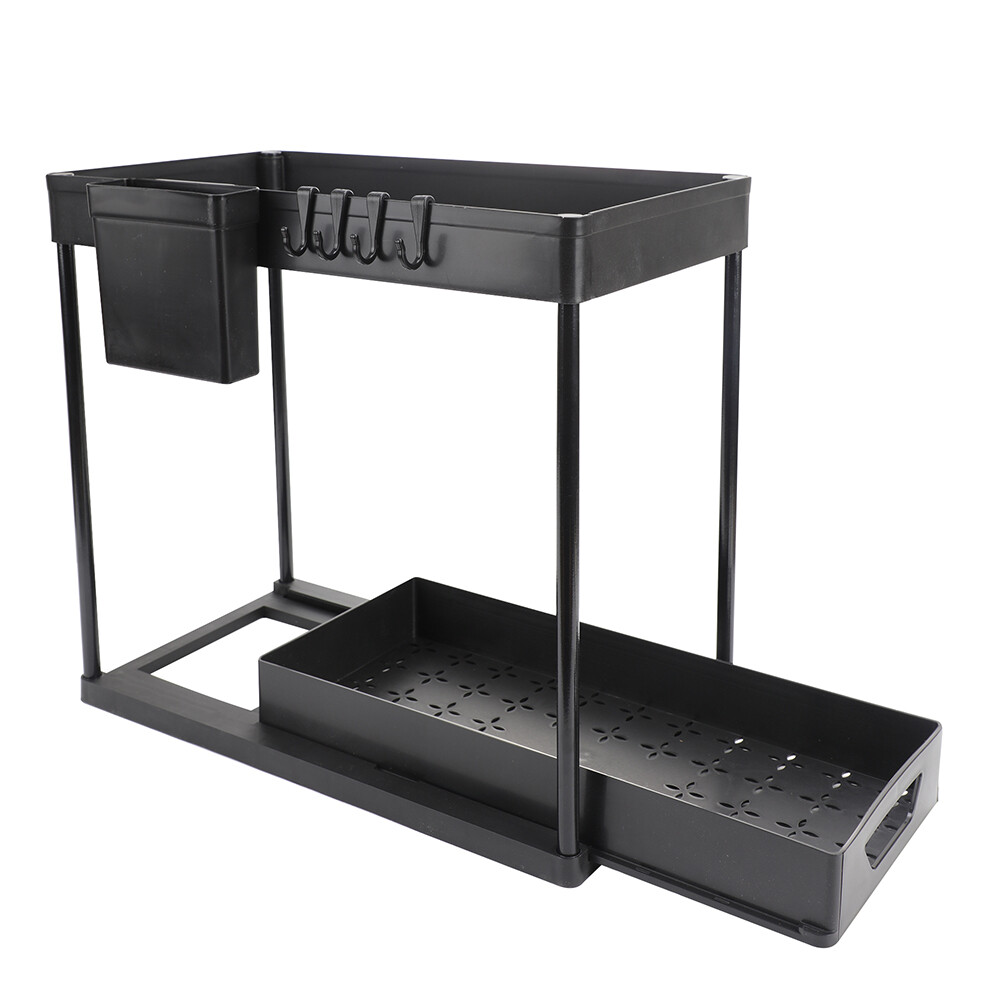 2 Pack Under Sink Organizers And Storage, Pull Out Bathroom Organizer