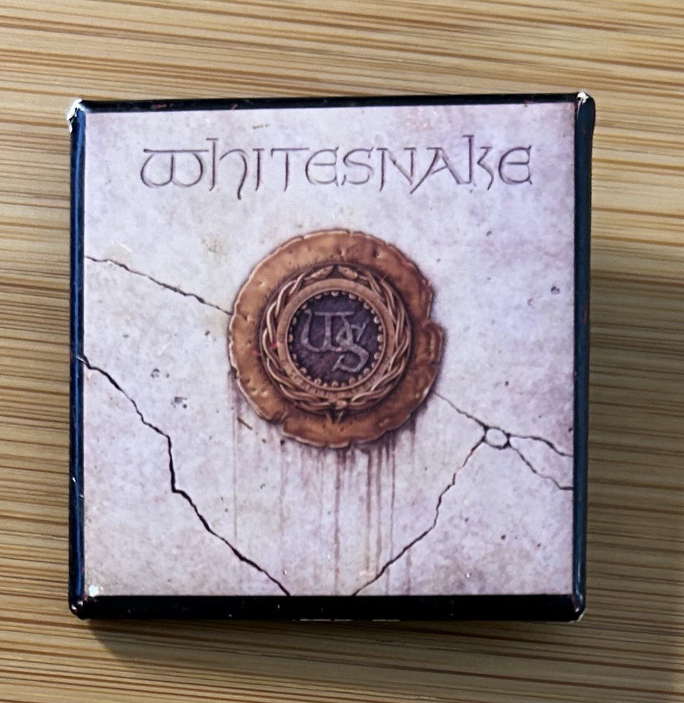 Whitesnake Tour Square Pinback/Button