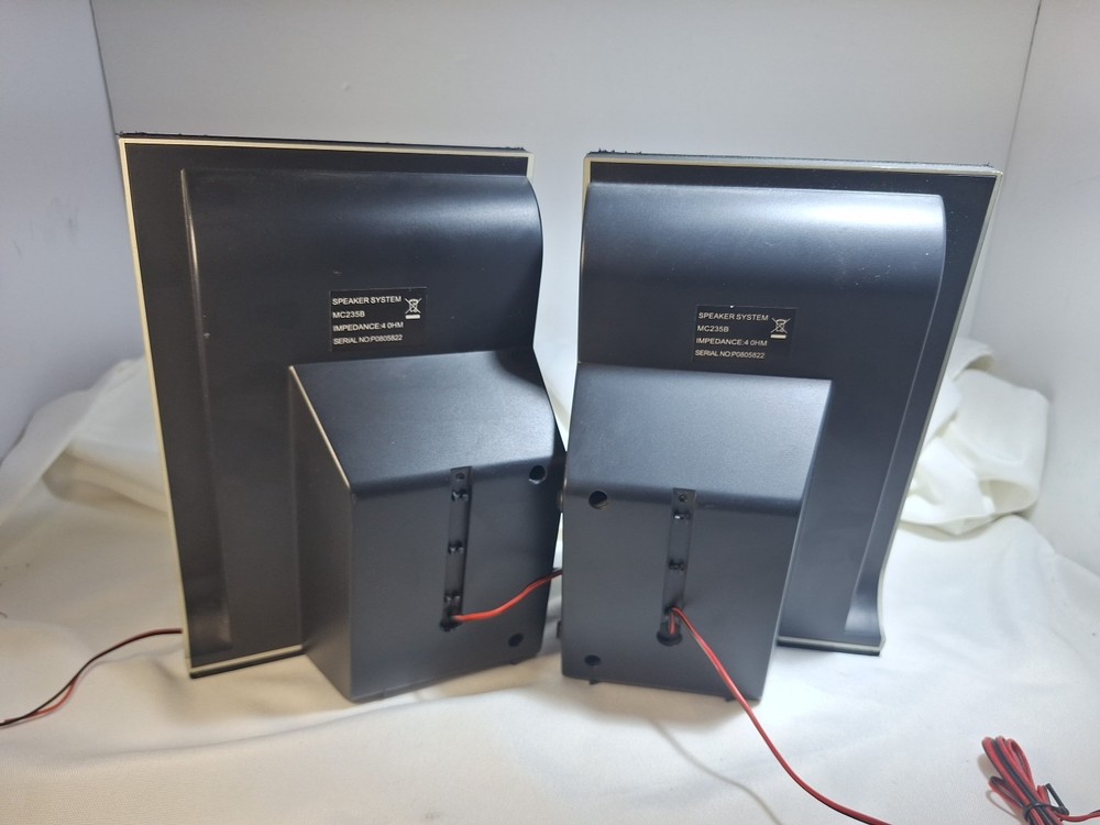 PHILIPS MC235B/37 Micro Home System Shelf Speakers Only
