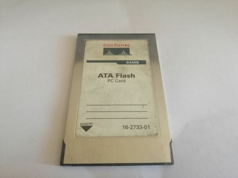 CISCO SYSTEMS 64MB ATA FLASH PC CARD 16-2733