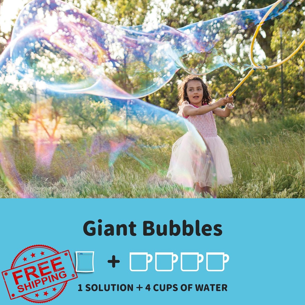 Uncle Bubble Concentrated Solution, Machine Wand Gun Mower Refill
