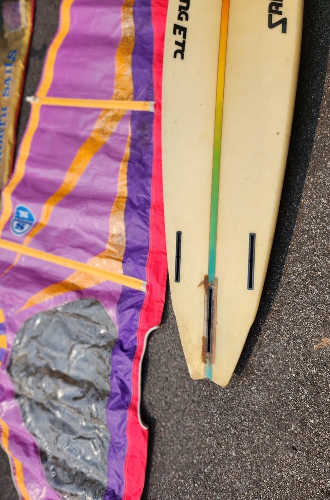 9 ft Ashton Paddle Board + 13 ft North Sails Ezzy Wave Sail Awesome Board