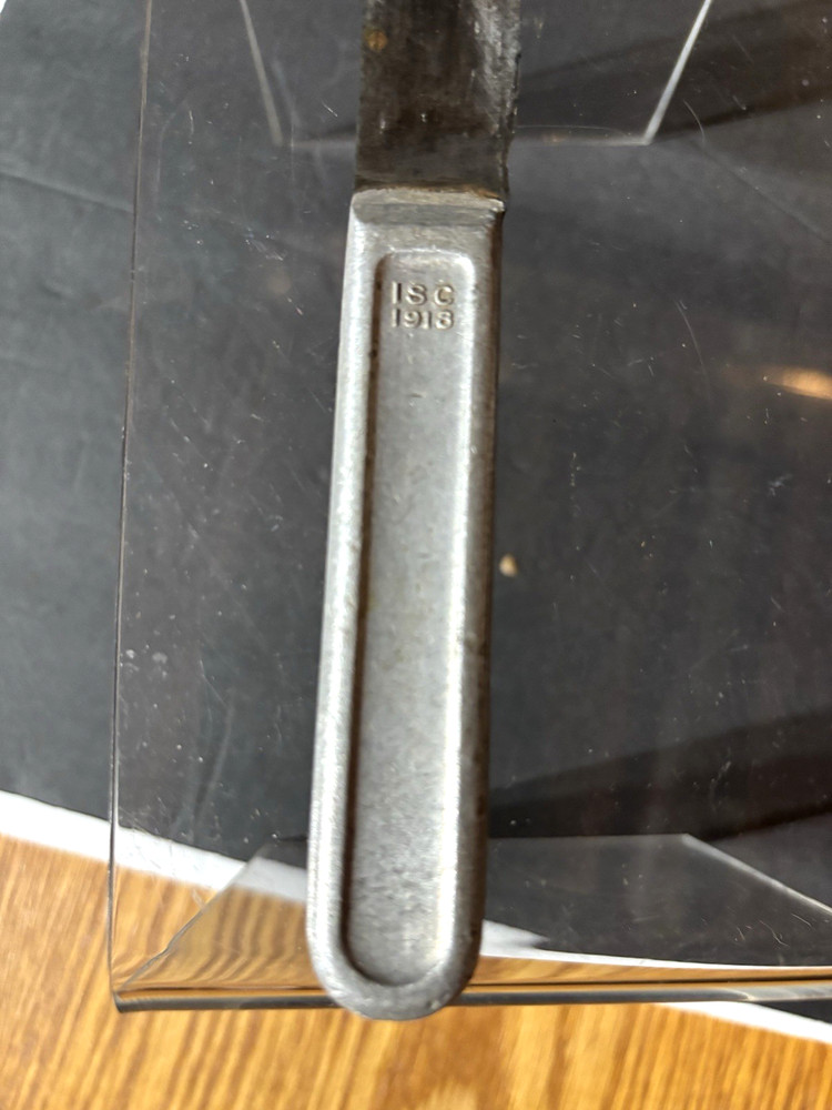 WW1 U S ARMY mess knife,marked ISC