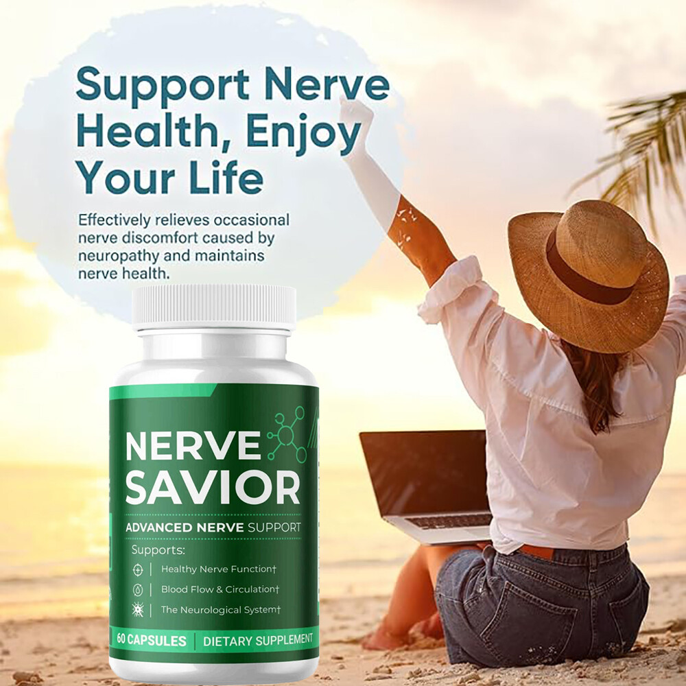 NERVE SAVIOR ADVANCED NERVE SUPPORT Supports: Healthy Nerve Functiont