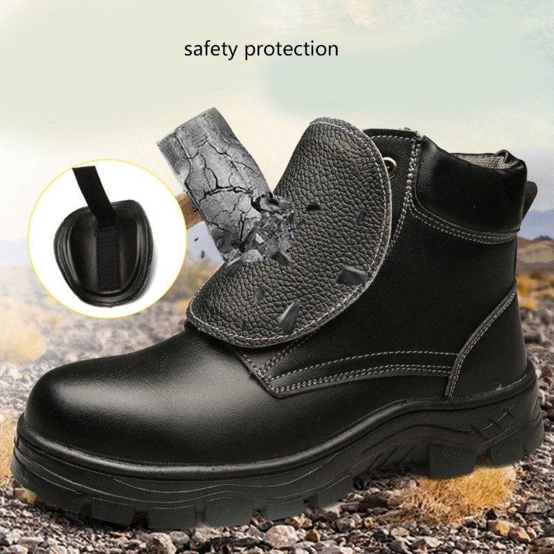 2Pcs Impact Resistant Work Boot Shoe Protector Covers for Manufacturing Workers