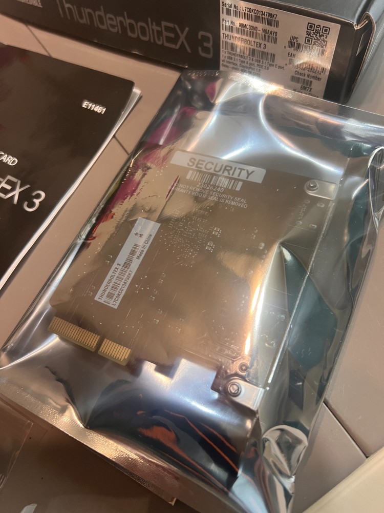 Asus ThunderboltEX 3 USB 3.1 ,ORIGINAL