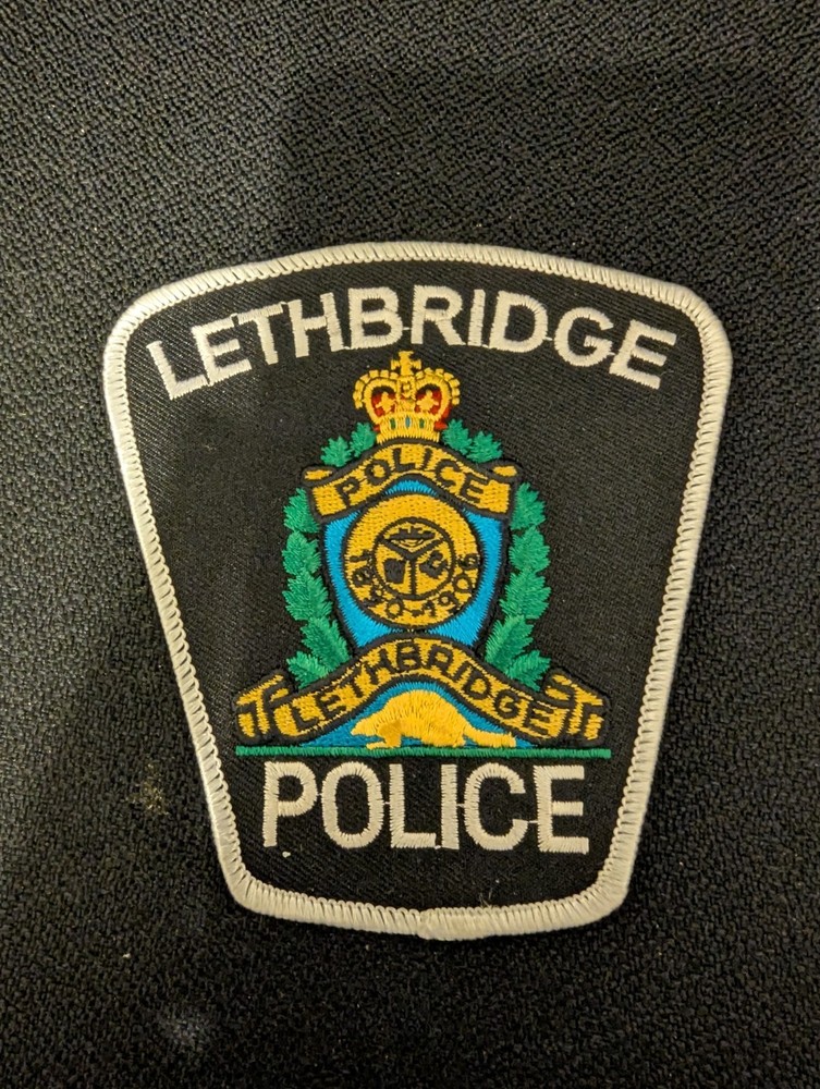 Lethbridge, Canada Police Department Shoulder Patch