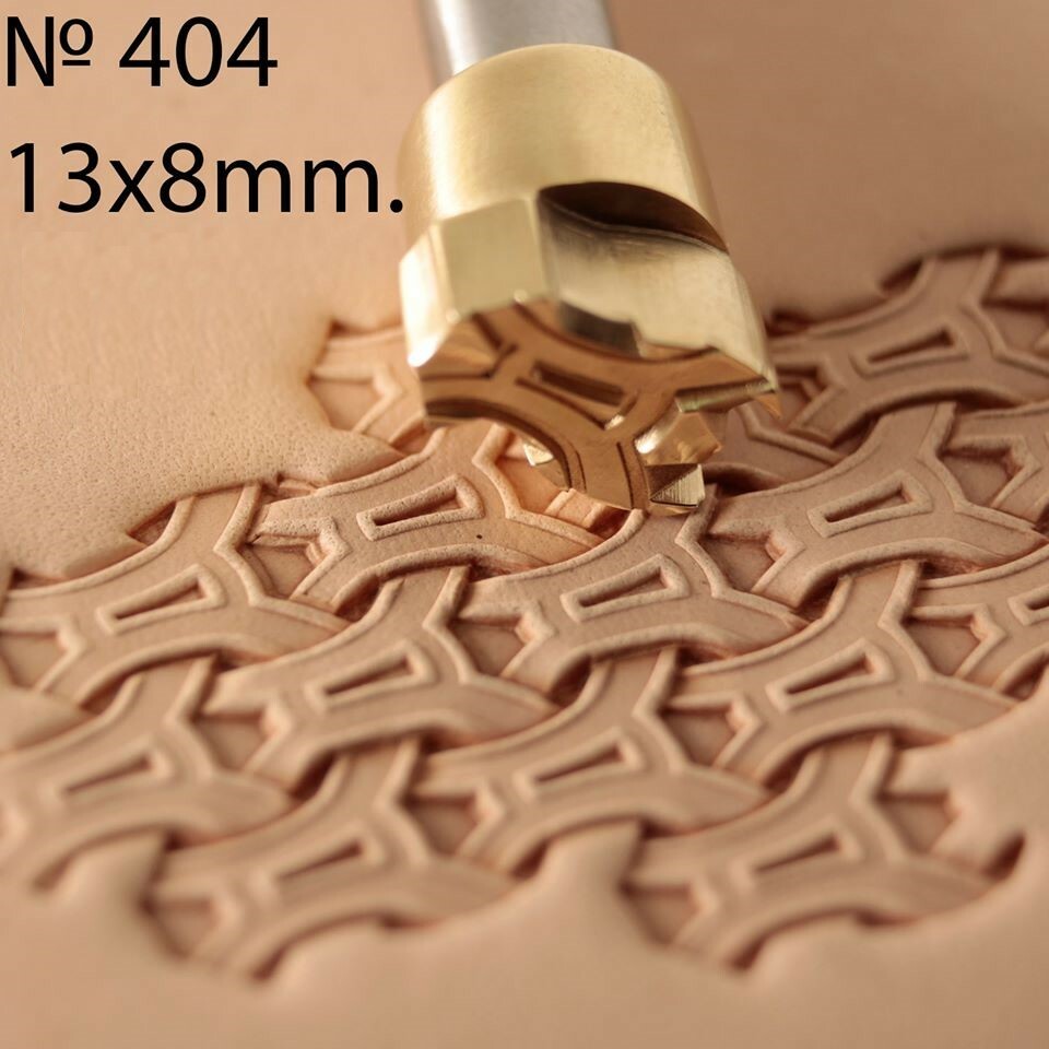 Armor Scale Leather Crafting Stamp Tool Crafts Brass Saddle Making Stamps #404