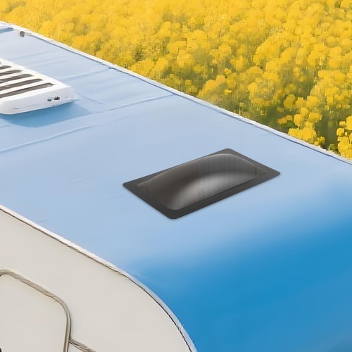 Black 18" x 34" RV Skylight Replacement Cover Camper RV Skylight Outer Cover