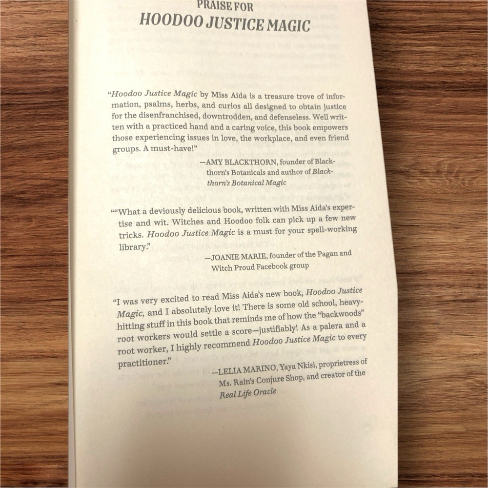 Hoodoo Justice Magic