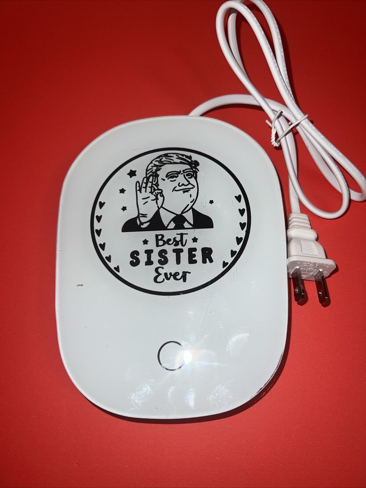 Electric Coffee Mug Warmer With A Cup