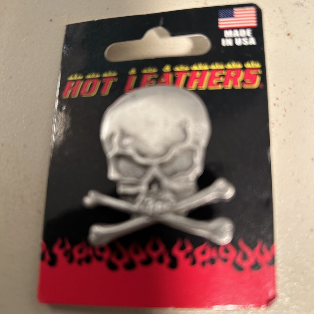 Biker Leather Denim Vest Jacket Pins￼