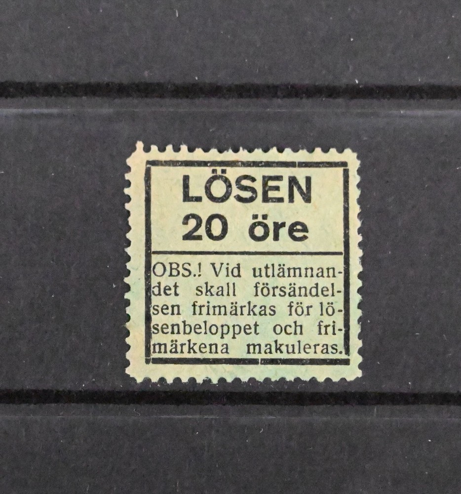 Norway Postage Due Local VF OG Hinged Stamp