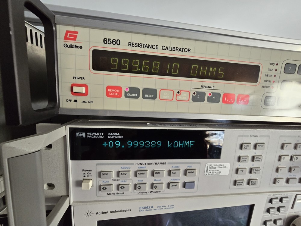 Guildline 6560 Resistance Calibrator Tested