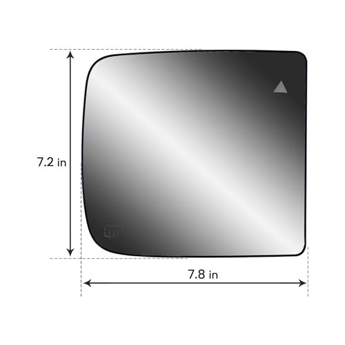 Replacement Passenger Right Side Door Towing Big Light Passenger (RH) Side