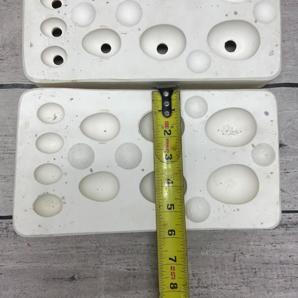 Vintage Weaver Ceramic Casting Mold Small Easter Eggs #264