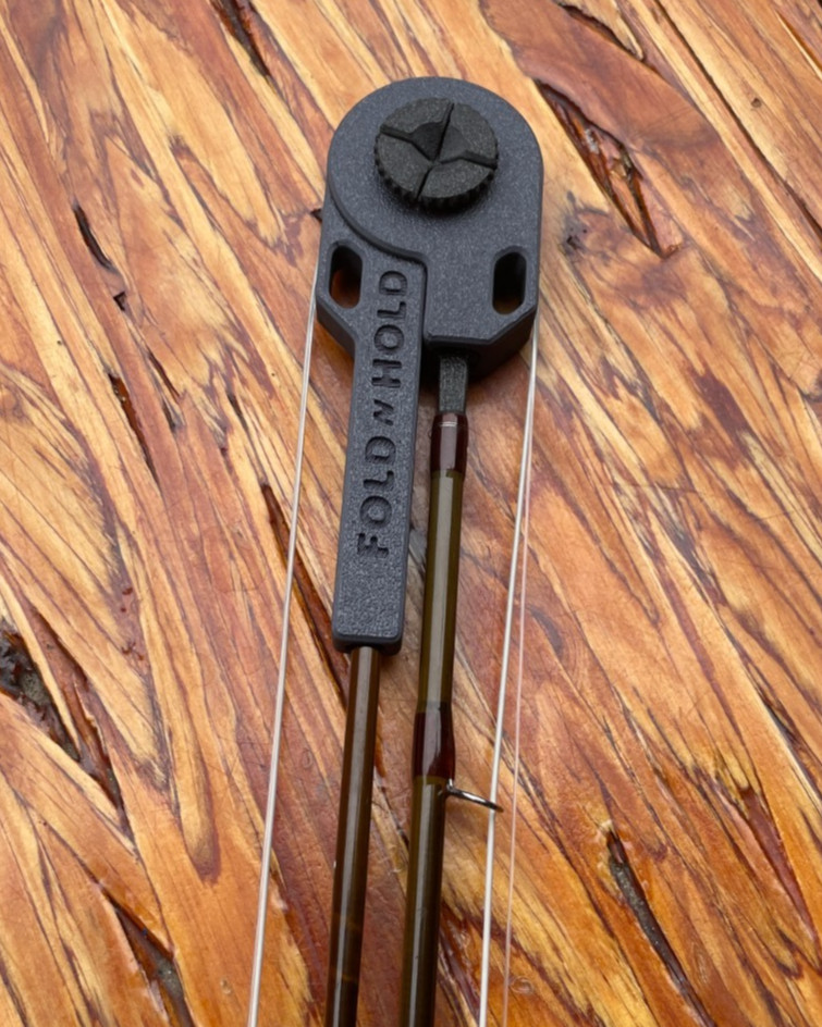 FOLD N HOLD - Safe & Simple Transport Solution for Rigged Fly Rods