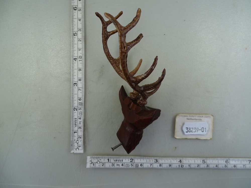 CUCKOO CLOCK STAG HEAD WITH ANTLERS VARIOUS SIZES AVAILABLE