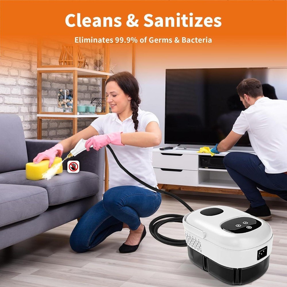 Handheld 2500W High Temp Pressurized Steam Cleaner Kitchen Home Cleaning Machine