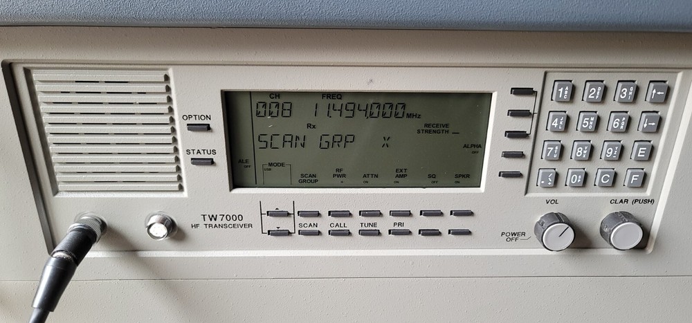 Datron TW7000 And TW1000D Transworld Communication Transceiver