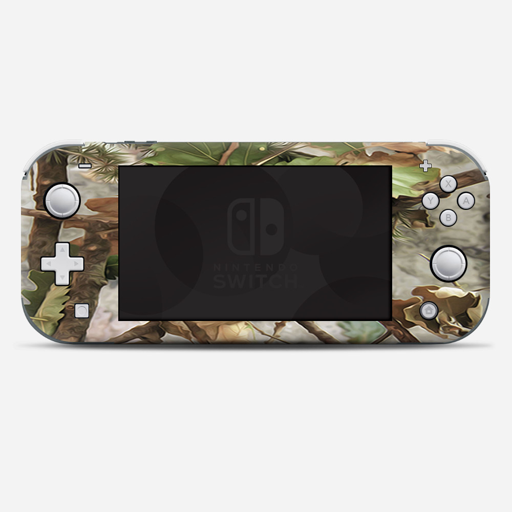 Skins Decals wrap for Nintendo Switch Lite - tree camo real oak