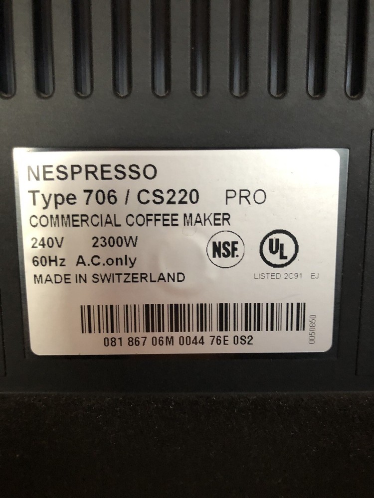 Espresso/Cappuccino Machine Gemini CS 220 Pro